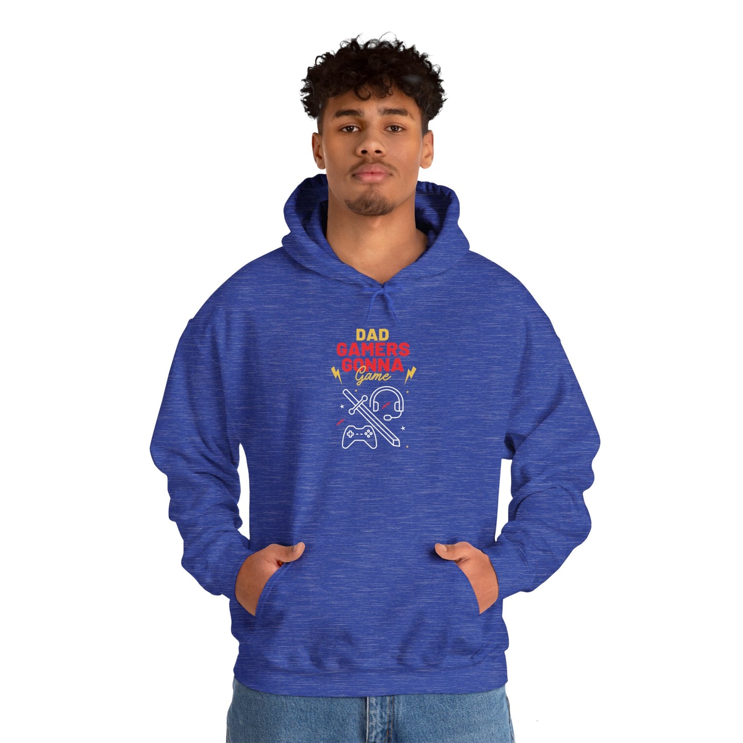 Gamer Dad's Hoodie Maroon Hoodie