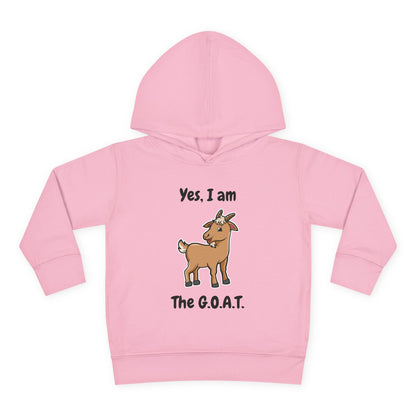 I am The G.O.A.T. Toddler Hoodie