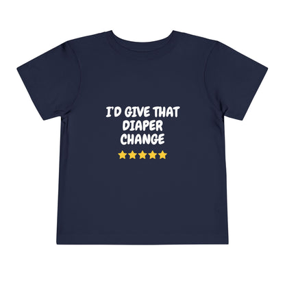 5 Star Diaper Change Infant & Toddler Tees