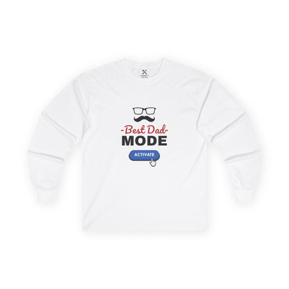 Best Dad Mode Activate Long Sleeve Tee