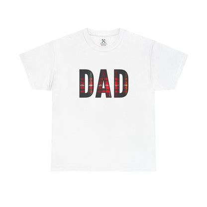 Plaid Dad Tee