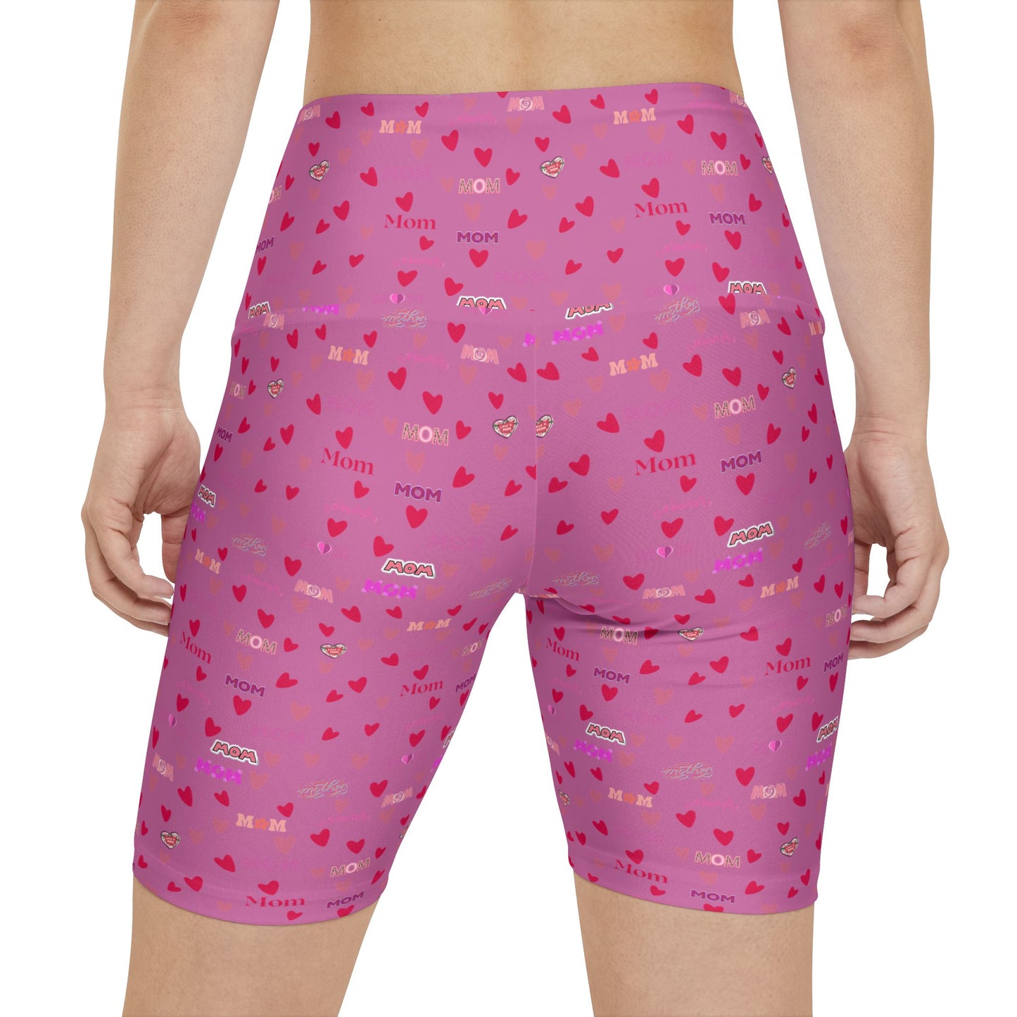 Heart Mom Workout Shorts