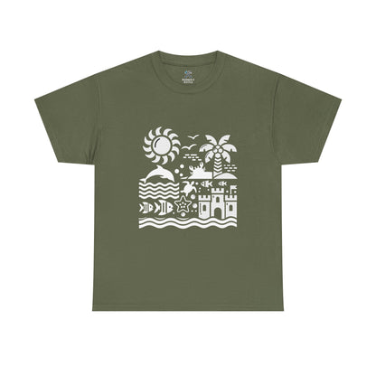 Coastal High Contrast Tee