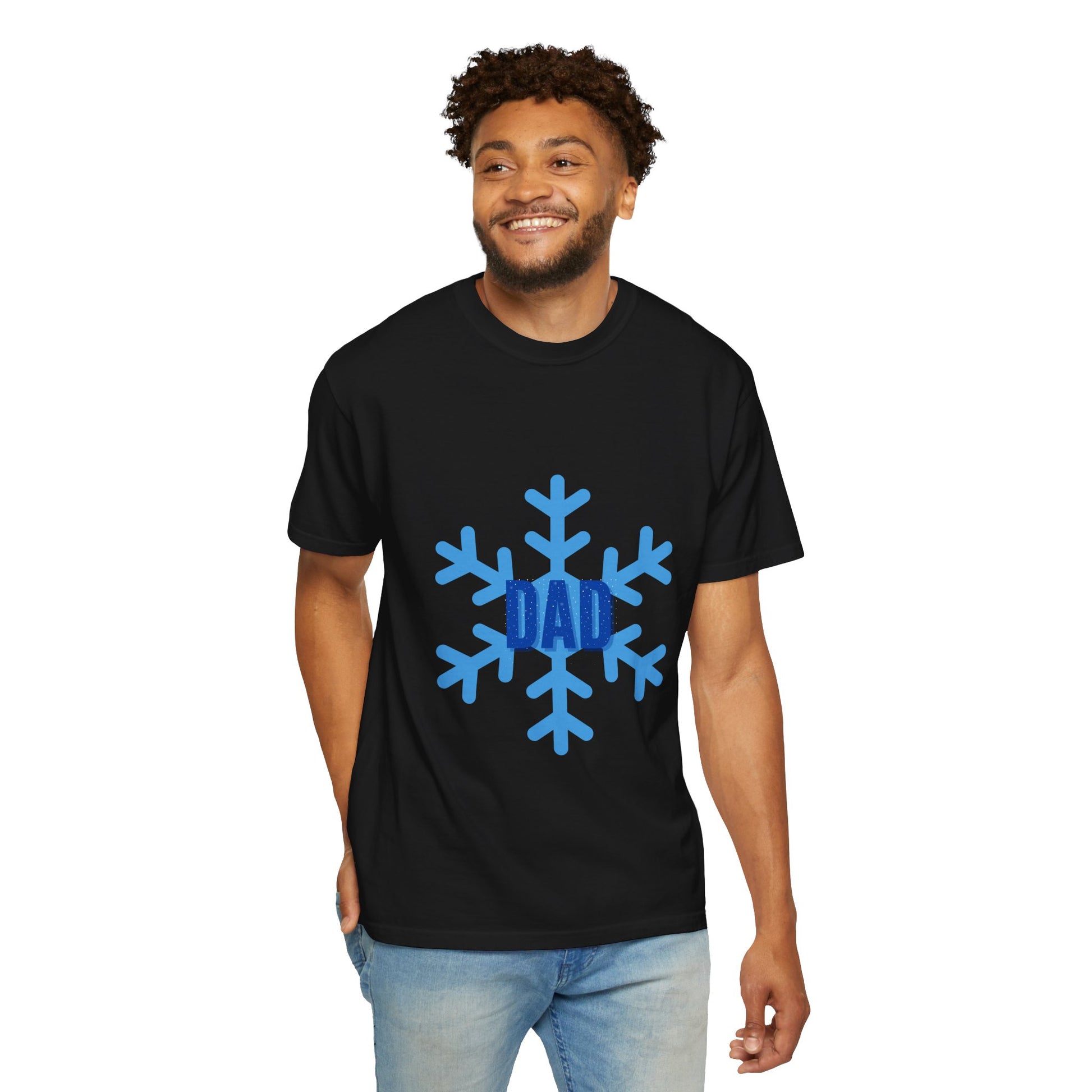 Cool Dad Snowed In Tee Black T-Shirt