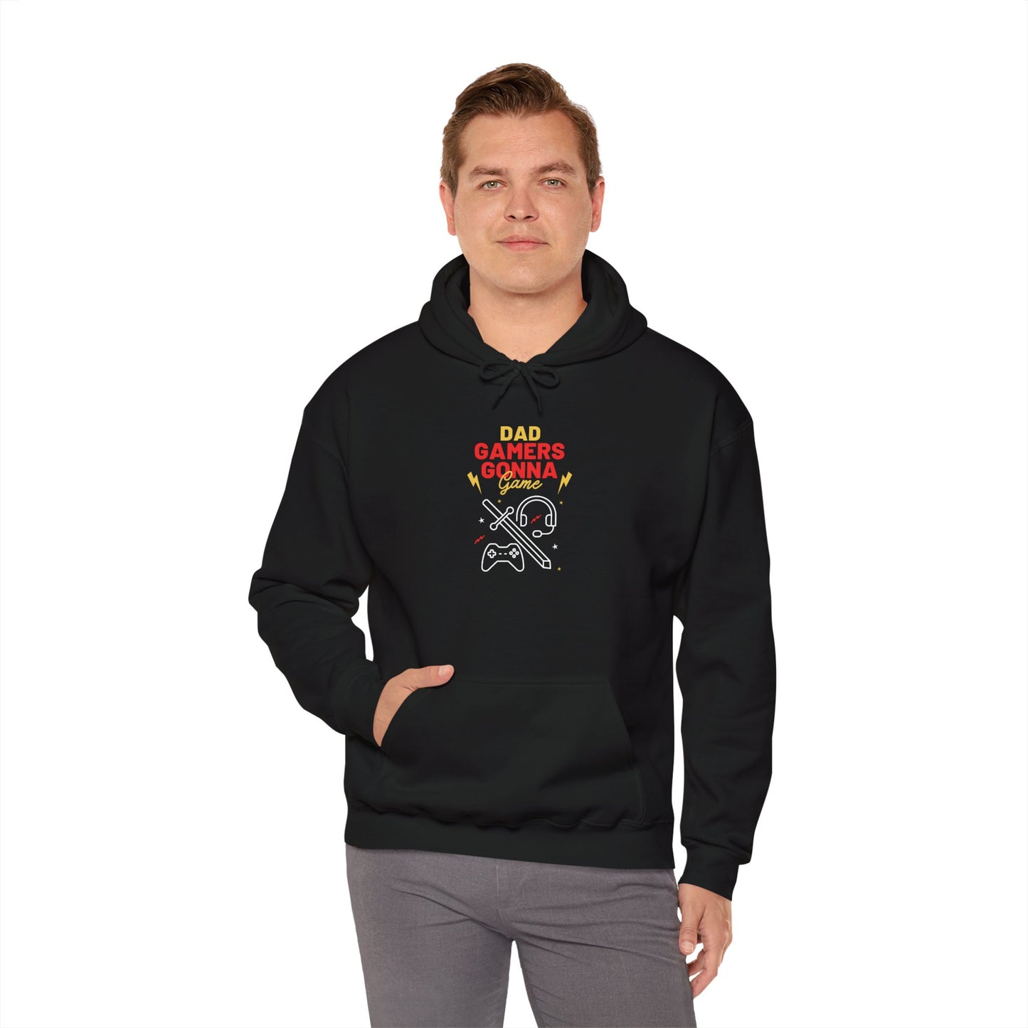 Gamer Dad's Hoodie Black Hoodie