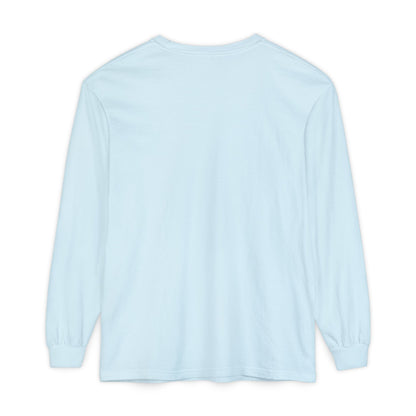 Outdoors Dad Long Sleeve Tee Chambray Long-sleeve