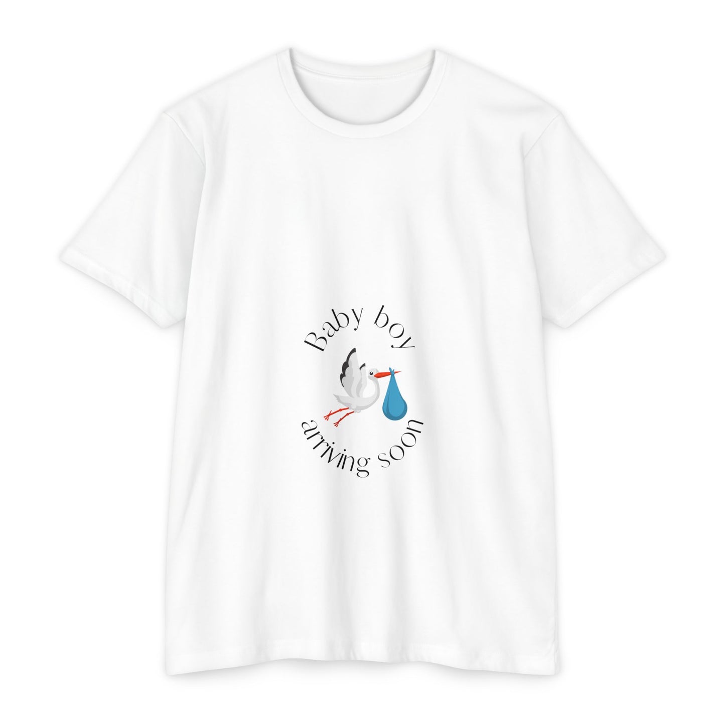 Baby Boy Arriving Soon Maternity Tee
