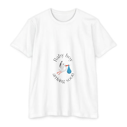 Baby Boy Arriving Soon Maternity Tee