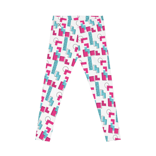 Retro Mom Glow Casual Leggings
