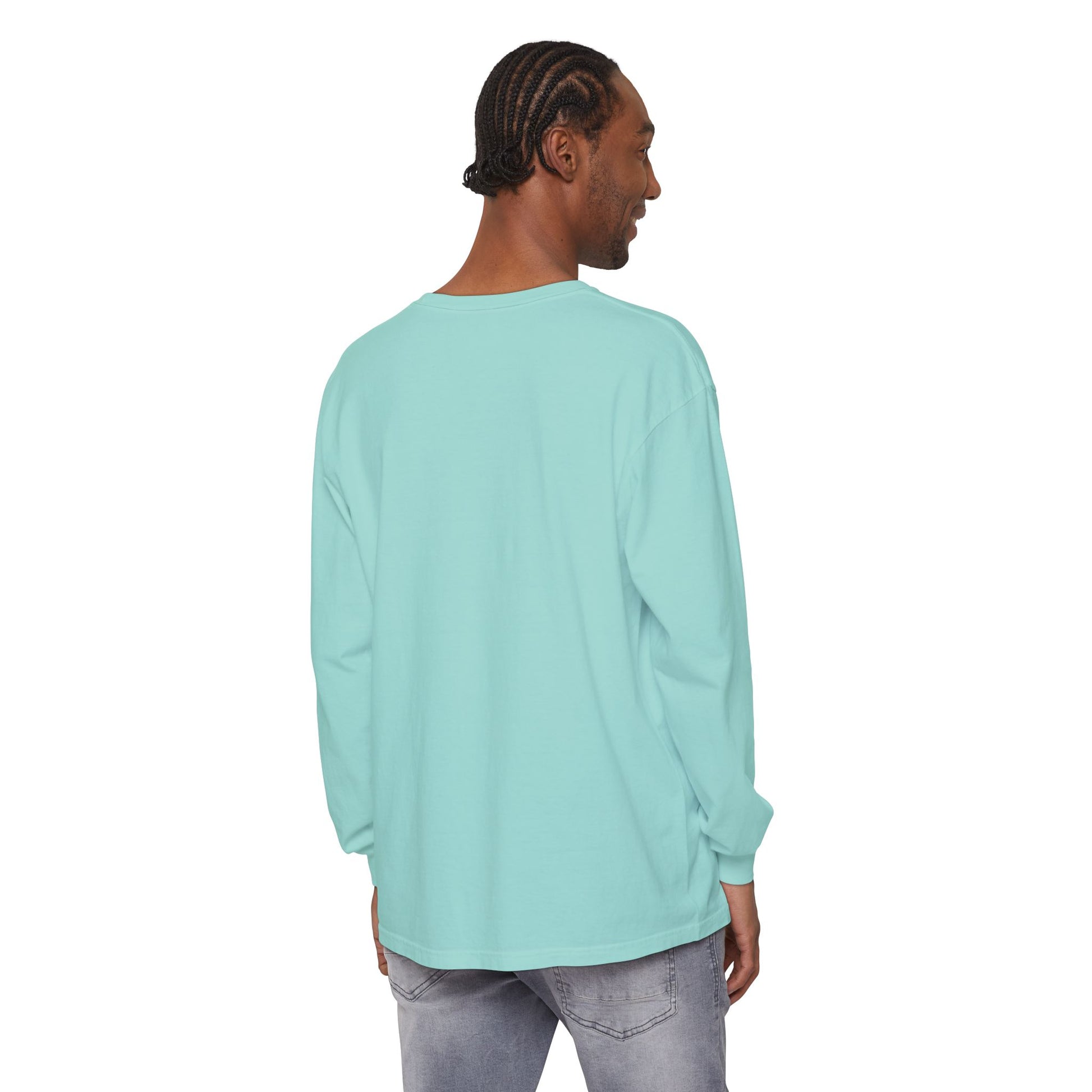 Outdoors Dad Long Sleeve Tee Chalky Mint Long-sleeve