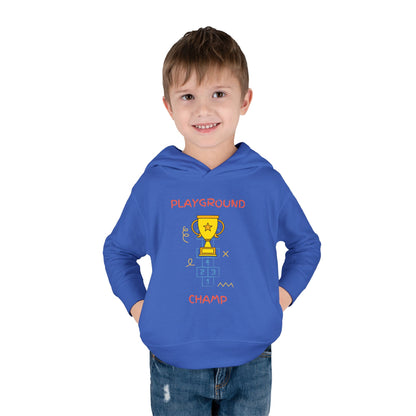 Playground Champ Toddler Fleece Hoodie Vintage Royal Kids clothes