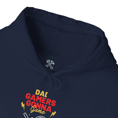 Gamer Dad's Hoodie Navy Hoodie