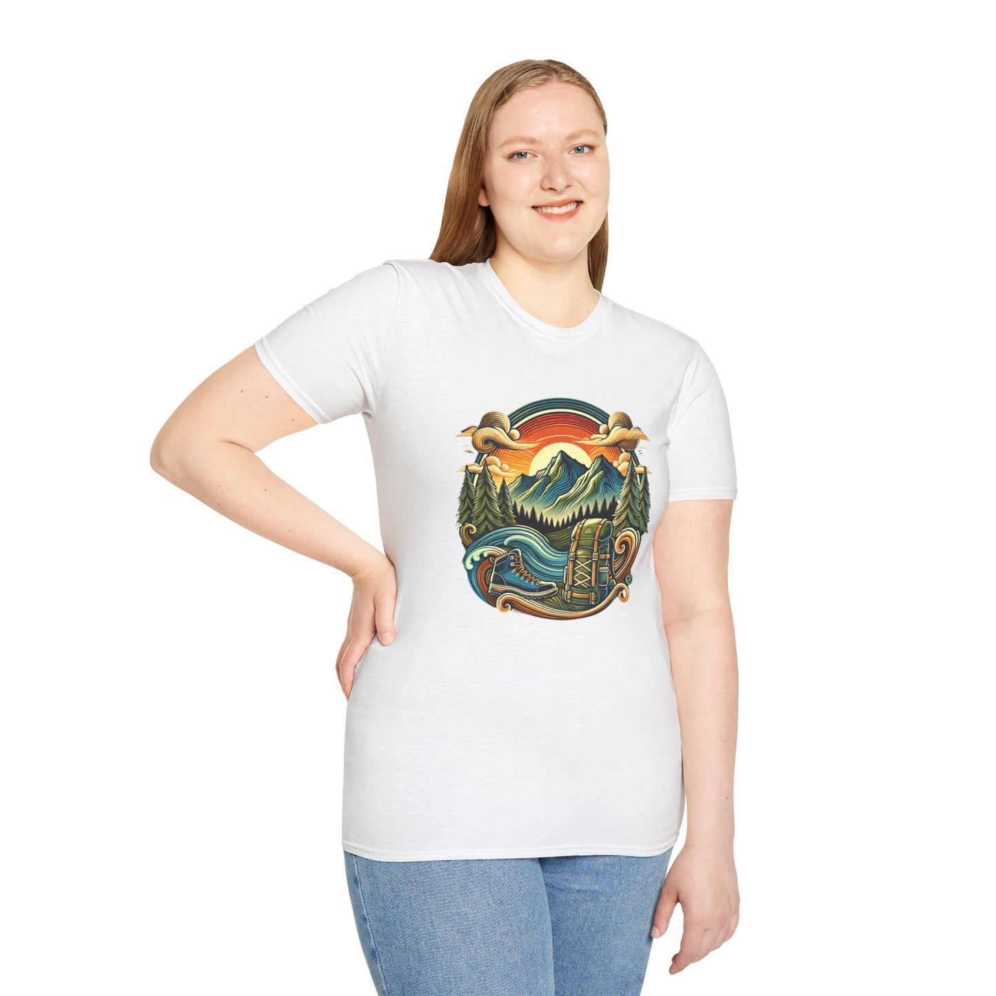 Adventure Mom High Contrast Tee