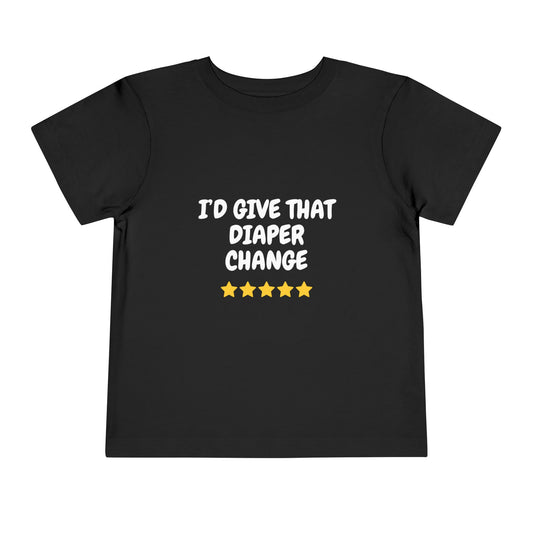 5 Star Diaper Change Infant & Toddler Tees