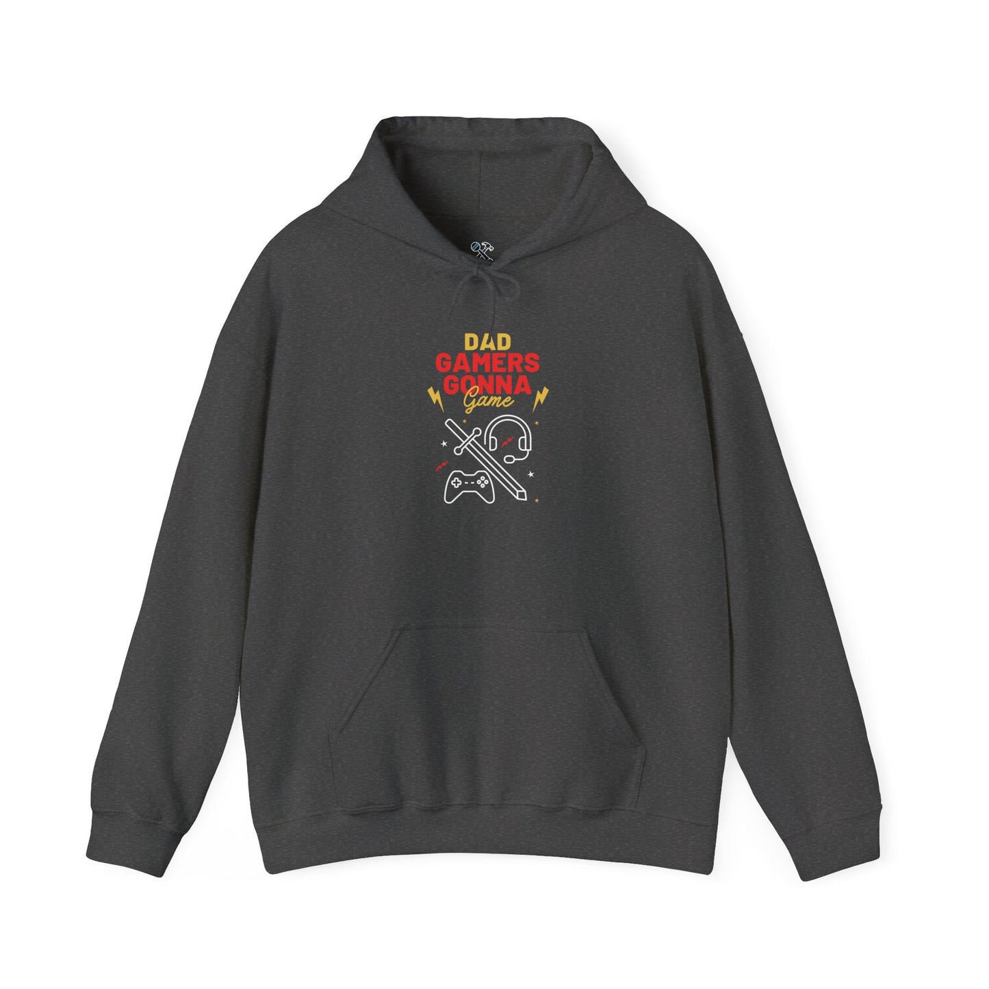 Gamer Dad's Hoodie Dark Heather Hoodie