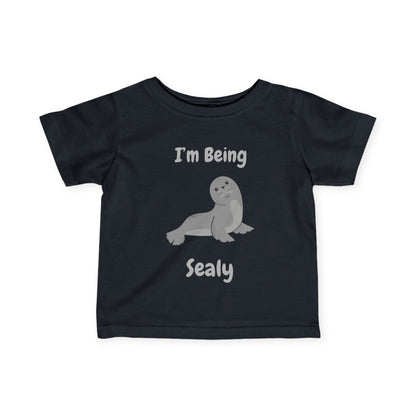 I'm Being Sealy Toddler Tee