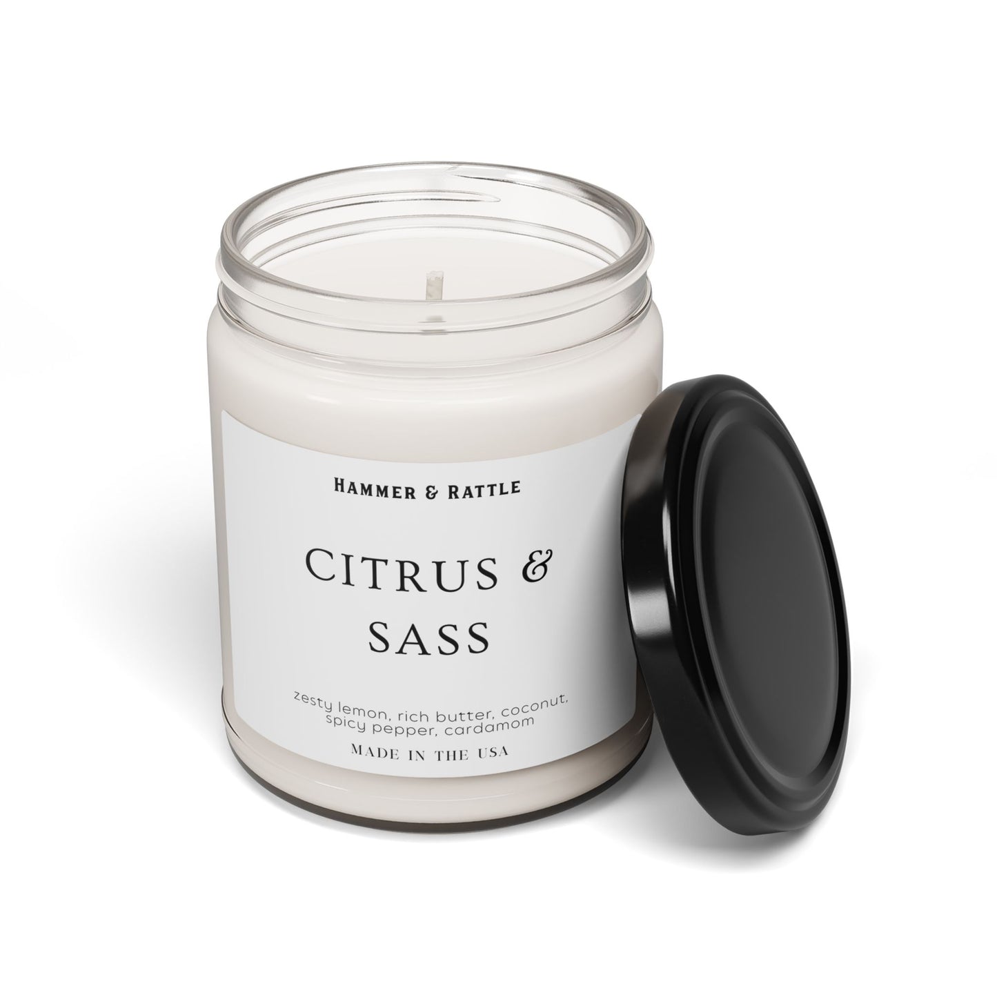 Citrus & Sass Soy Candle, 9oz