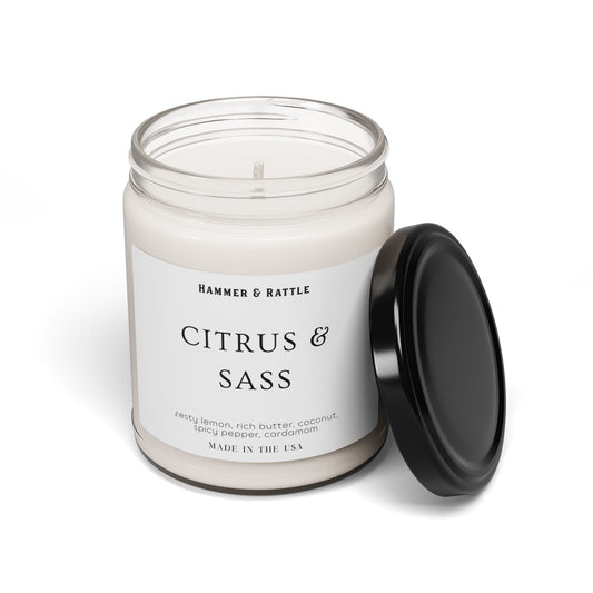 Citrus & Sass Soy Candle, 9oz