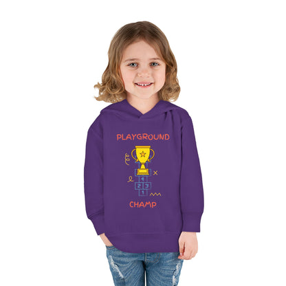 Playground Champ Toddler Fleece Hoodie Purple Kids clothes