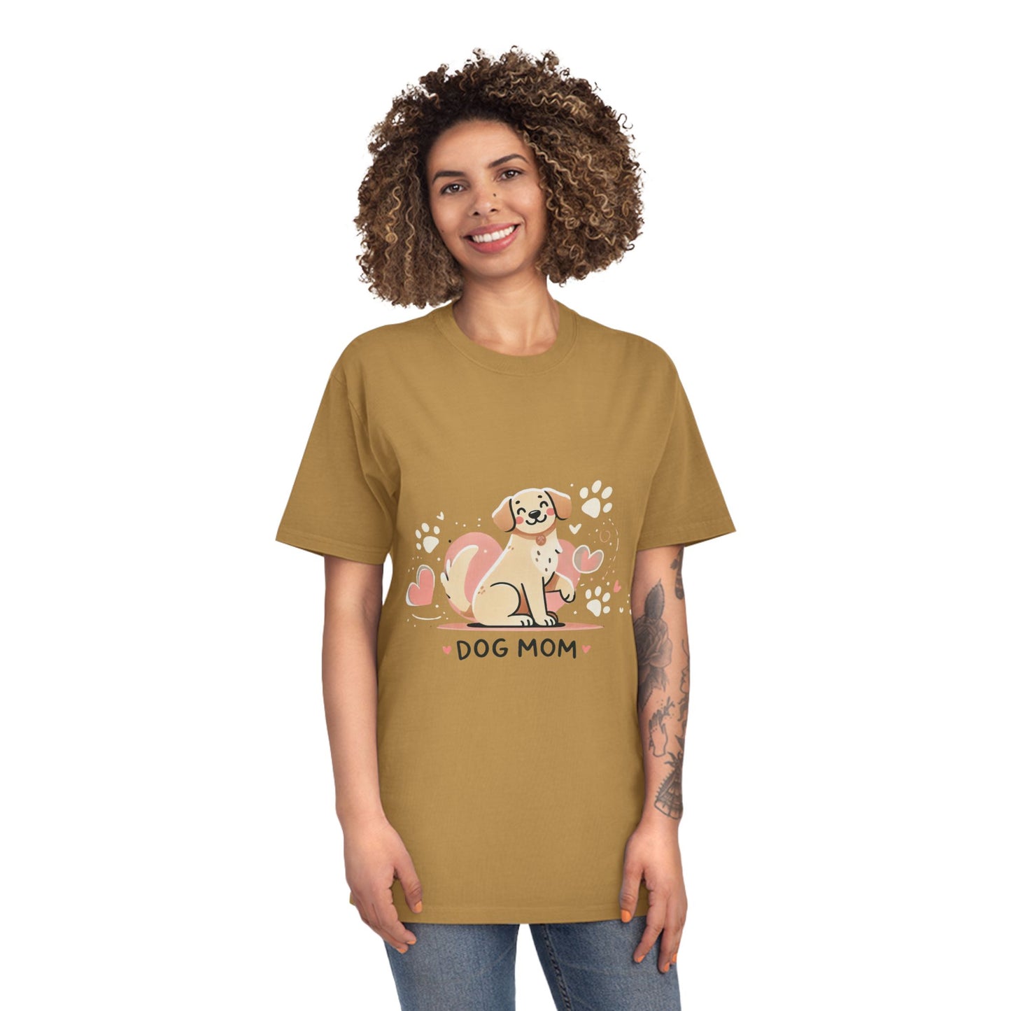 Dog Mom Faded Tee