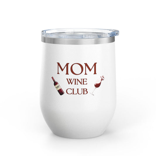 Mom Wine Club Wine Tumbler, 12oz