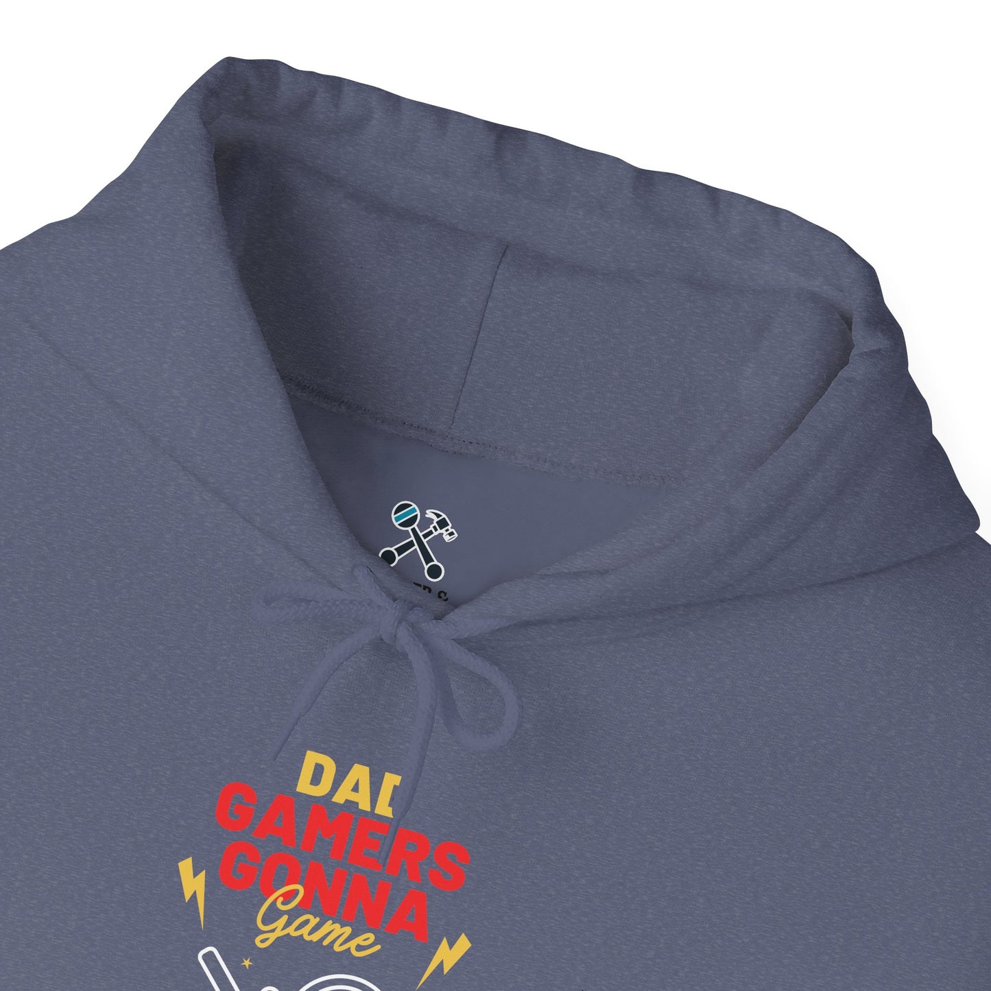 Gamer Dad's Hoodie Carolina Blue Hoodie