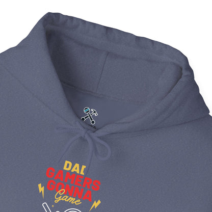 Gamer Dad's Hoodie Carolina Blue Hoodie