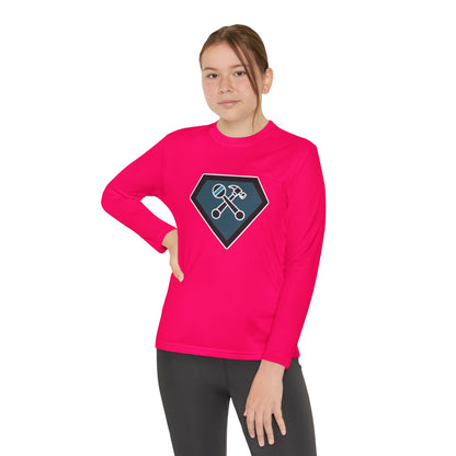 Super Kid Youth Long Sleeve Competitor Tee