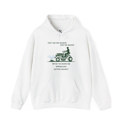 Mow Dad Mow Problems Hoodie