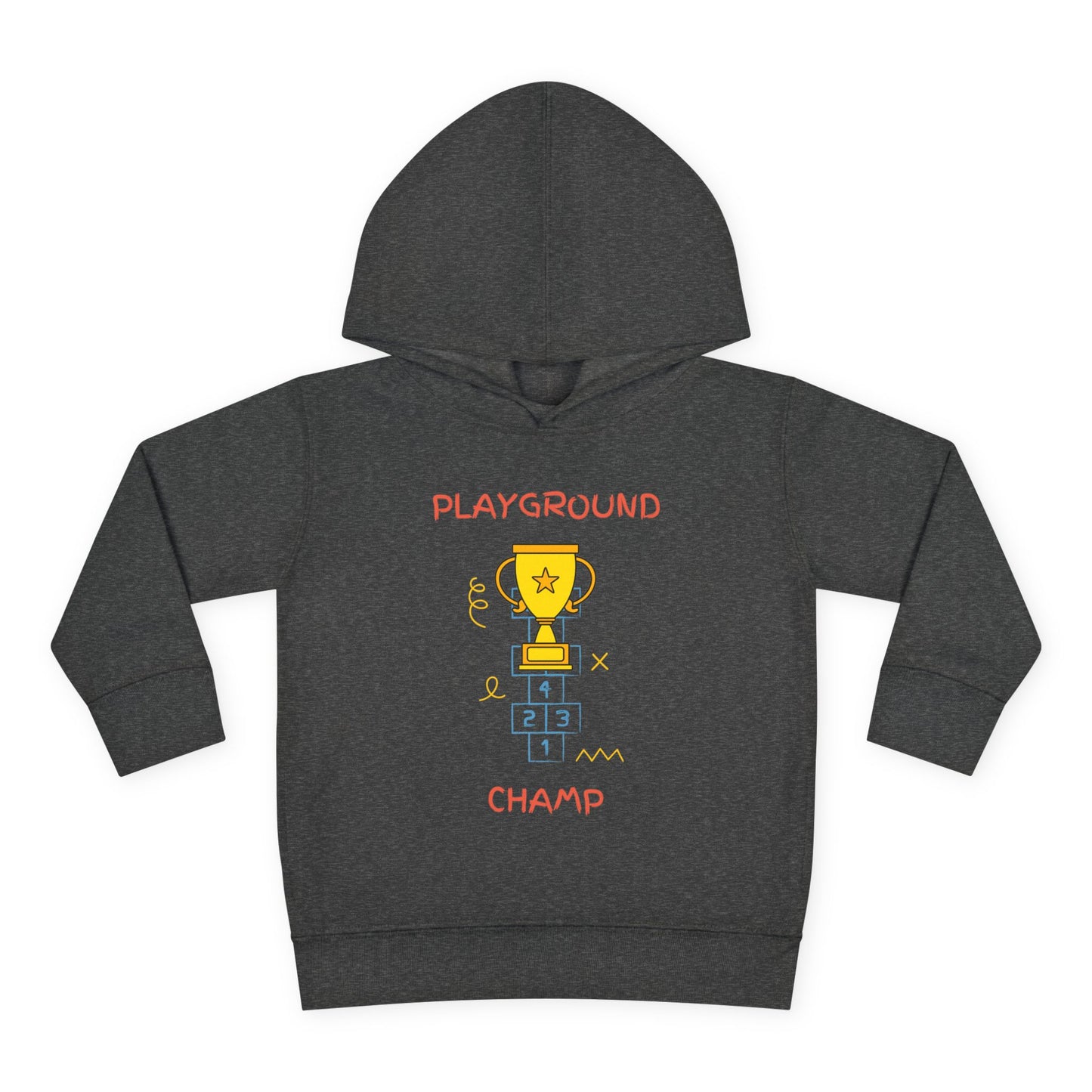 Playground Champ Toddler Fleece Hoodie Vintage Smoke Kids clothes