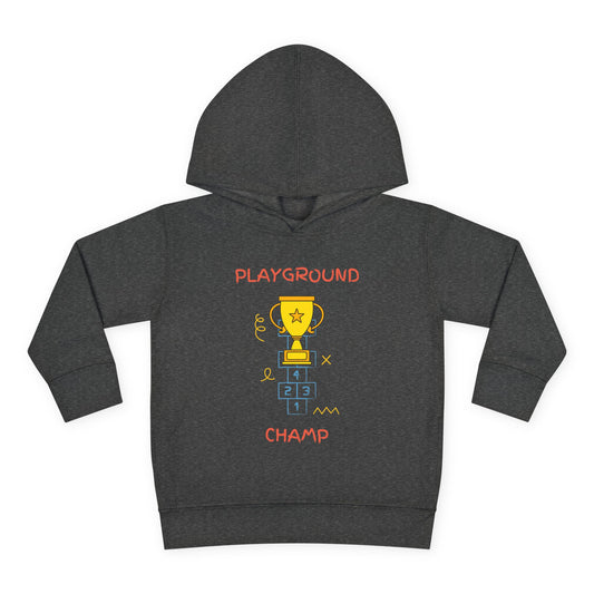 Playground Champ Toddler Fleece Hoodie Vintage Smoke Kids clothes