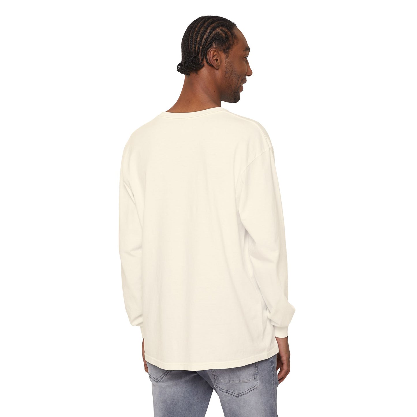 Outdoors Dad Long Sleeve Tee Ivory Long-sleeve
