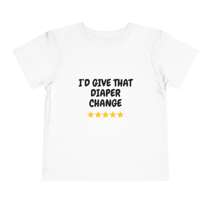 5 Star Diaper Change Infant & Toddler Tees