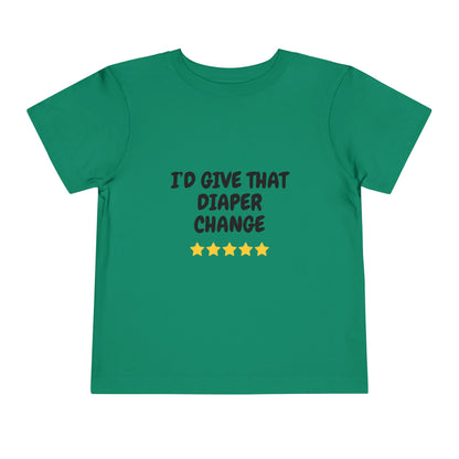 5 Star Diaper Change Infant & Toddler Tees