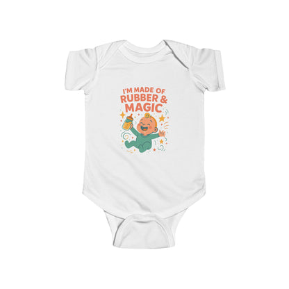 I'm Made of Rubber & Magic Baby One-piece