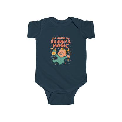 I'm Made of Rubber & Magic Baby One-piece