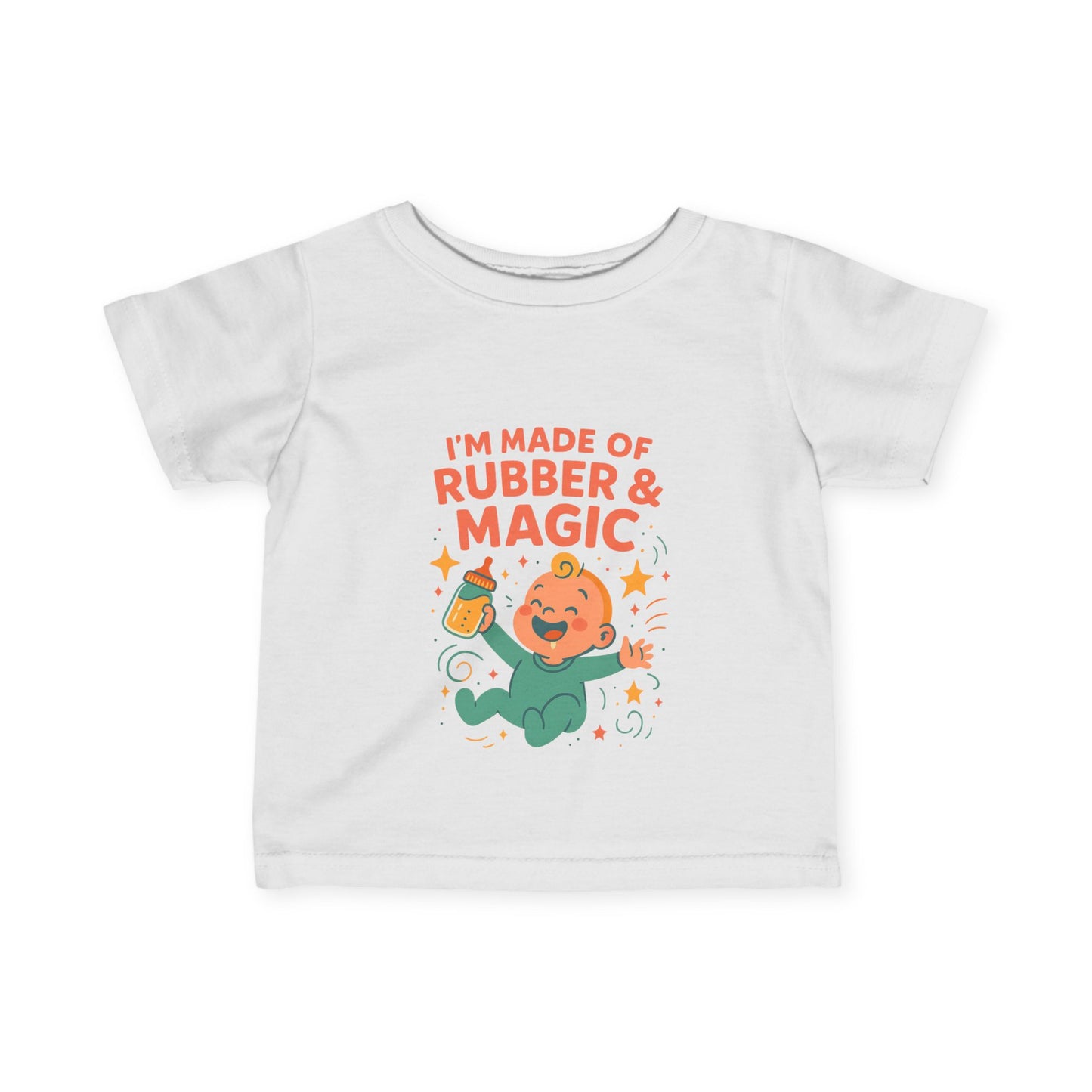I'm made of Rubber & Magic Infant Tee
