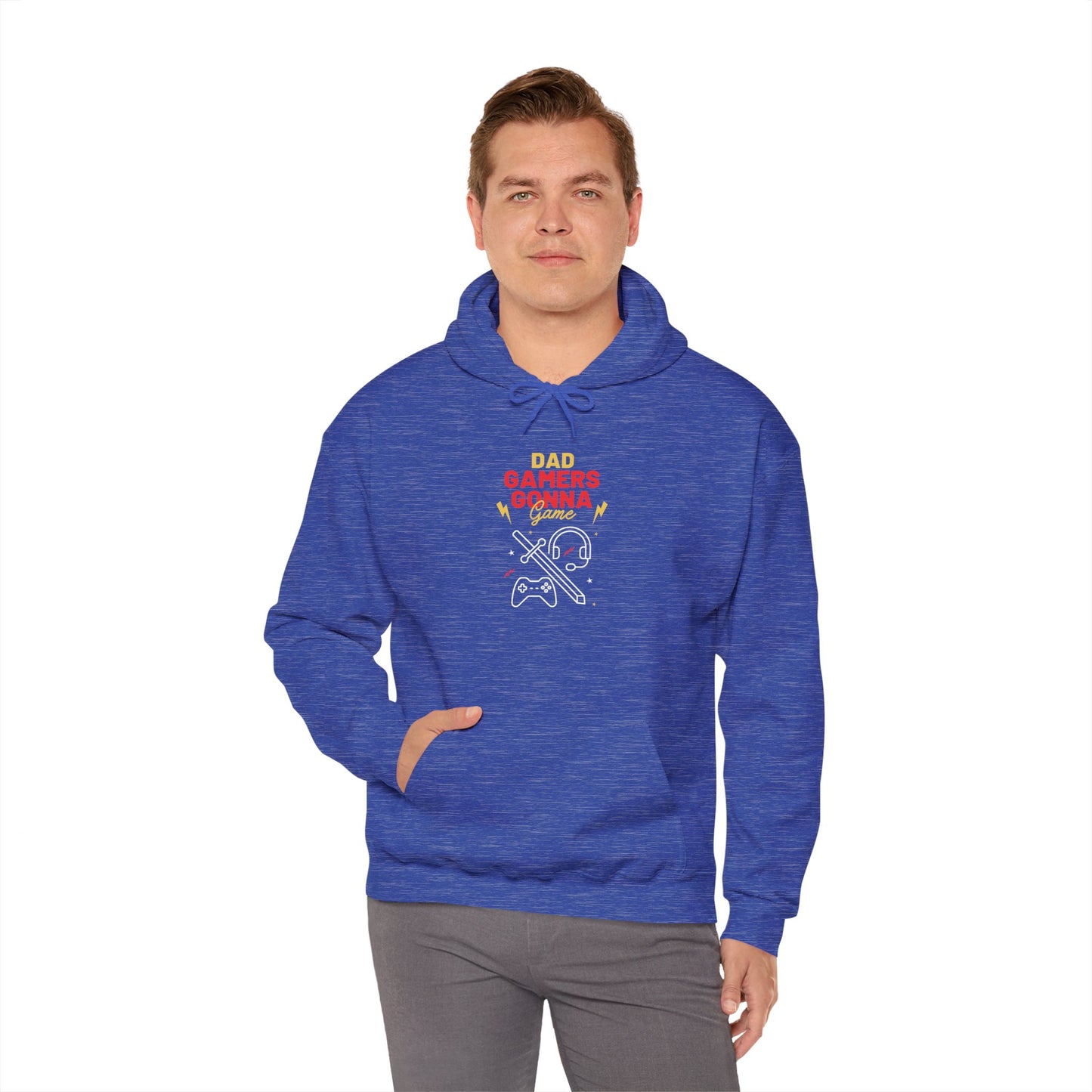 Gamer Dad's Hoodie Maroon Hoodie