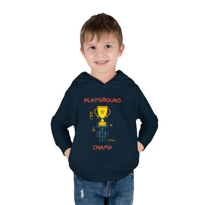 Playground Champ Toddler Fleece Hoodie Navy Kids clothes