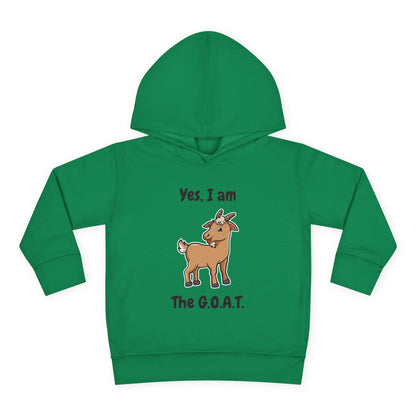 I am The G.O.A.T. Toddler Hoodie