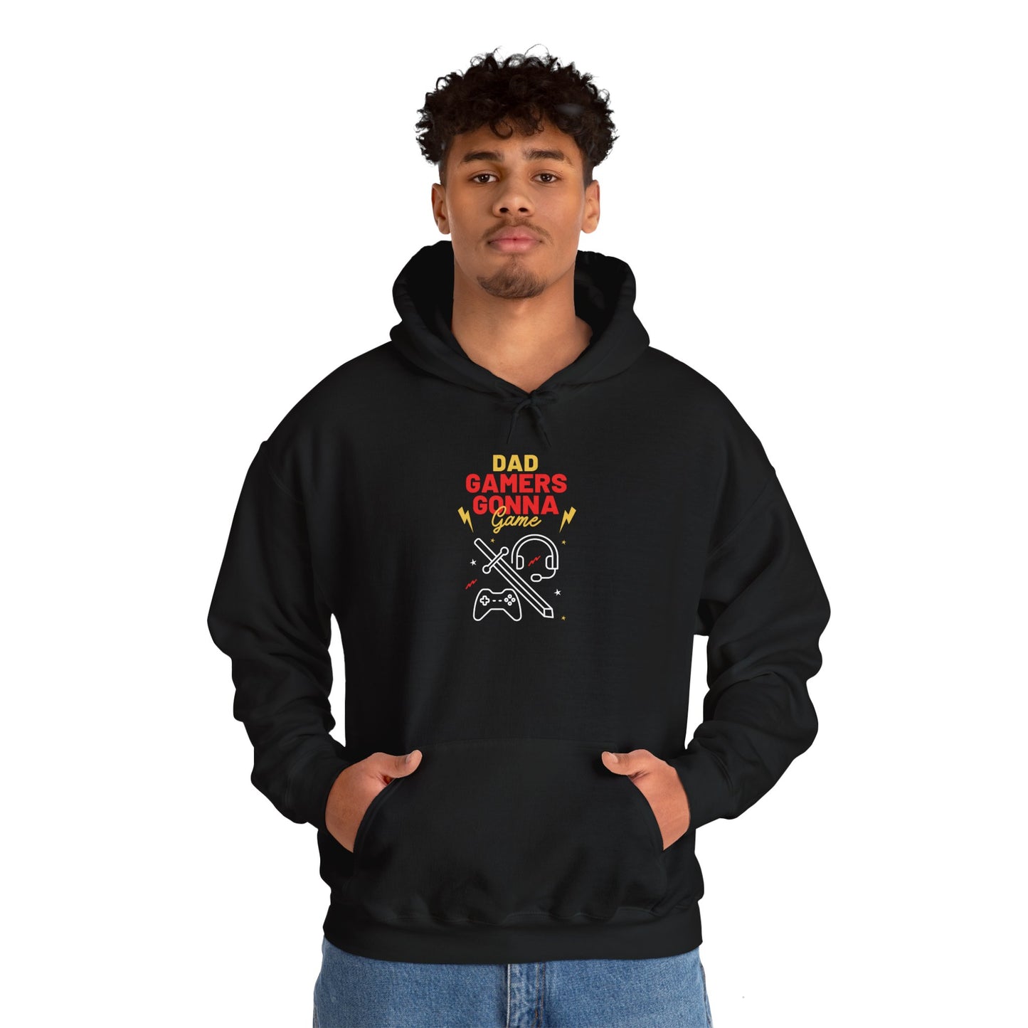 Gamer Dad's Hoodie Black Hoodie