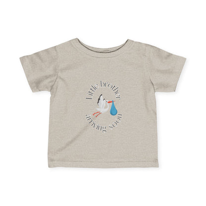 Little Brother Arriving Soon Toddler Tee