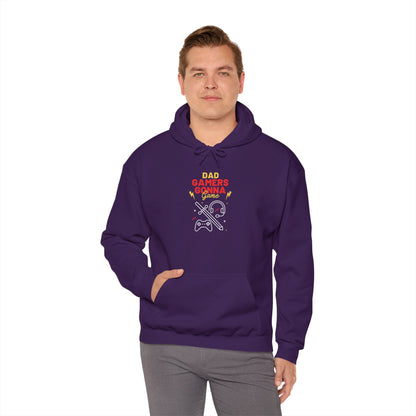 Gamer Dad's Hoodie Heather Navy Hoodie