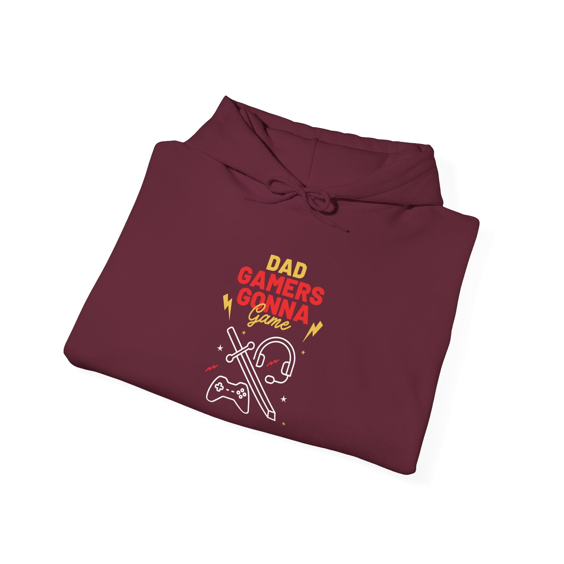Gamer Dad's Hoodie Purple Hoodie