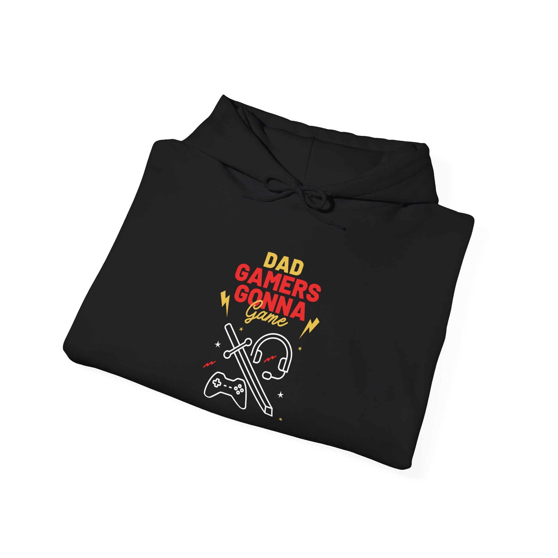 Gamer Dad's Hoodie Black Hoodie