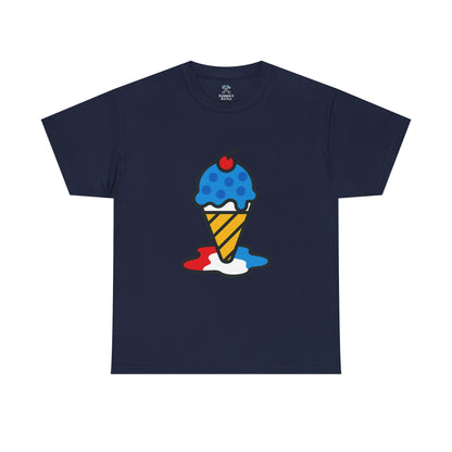 Red, White & Cool High Contrast Tee