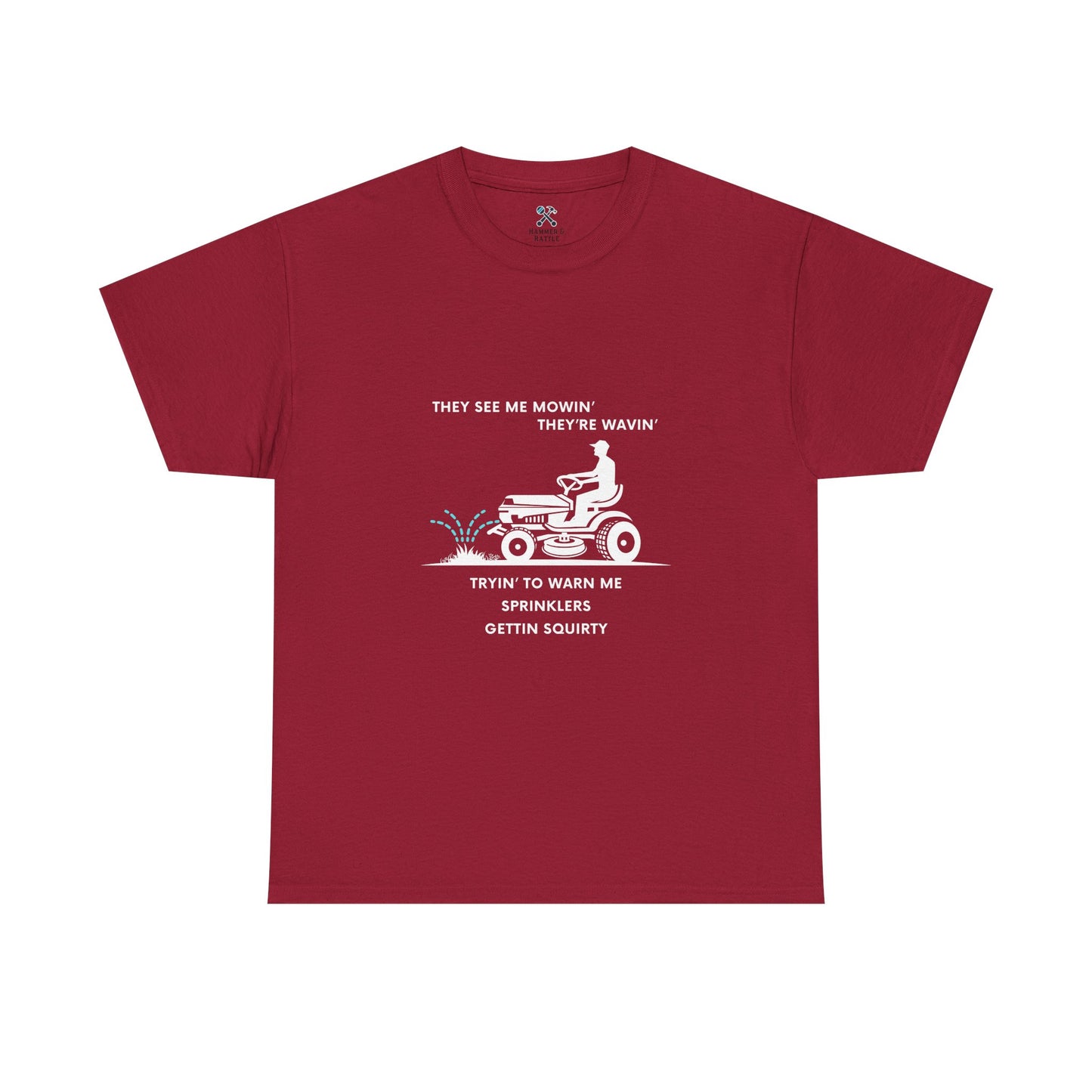 Mow Dad Mow Problems Tee