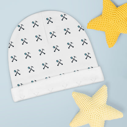 Hammer & Rattle Baby Beanie All Over Prints