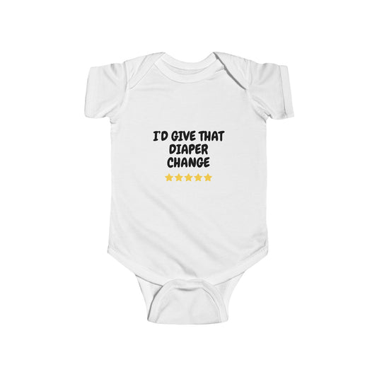 5 Star Diaper Change Baby One-piece