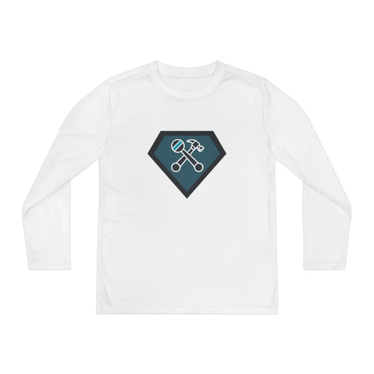 Super Kid Youth Long Sleeve Competitor Tee